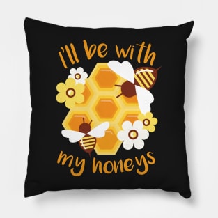 honeycomb, honeycomb shirt, honeycomb gift, honey, bee, bee shirt, bees, bees shirt Pillow
