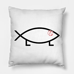 Darwin Fish Pillow