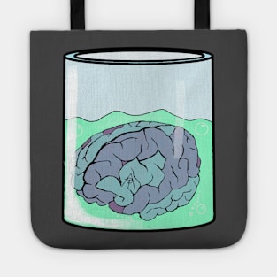 Brain in a vat - The Oddball Aussie Podcast Tote