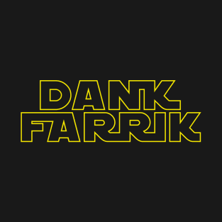 DANK FARRIK - SW font outline T-Shirt