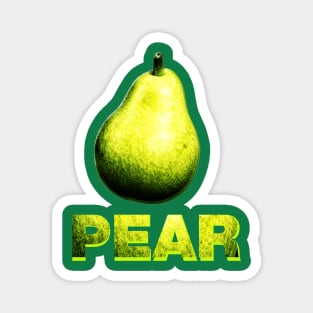 Fruit Identity Pear Magnet