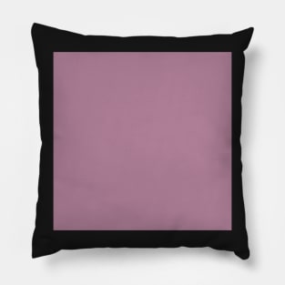 Old rose, solid color Pillow