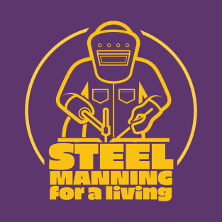 Steelmanning for a Living - Lex Fridman Gifts & Merch Fan Design T-Shirt