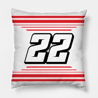 Carter Fartuch #22 2024 NASCAR Design Pillow