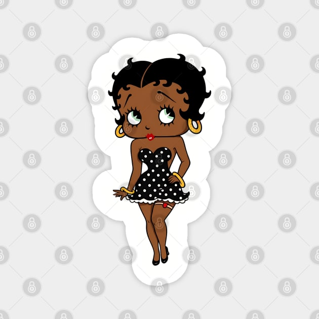 Betty Boop - Dress - Black Girl Magic Magnet by UrbanLifeApparel