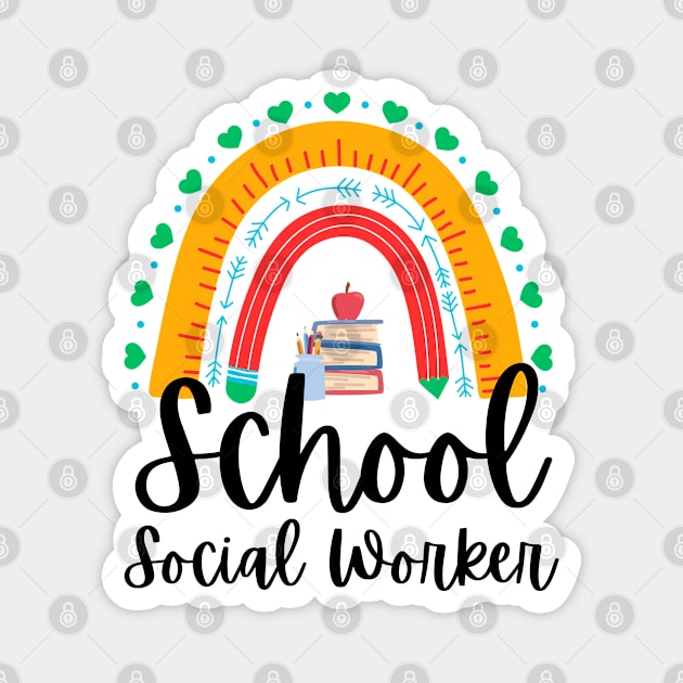 School Social Worker Magnet by Adisa_store