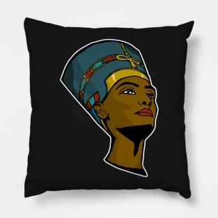 Queen Nefertiti Pillow