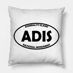 Admiralty Island National Monument oval Pillow