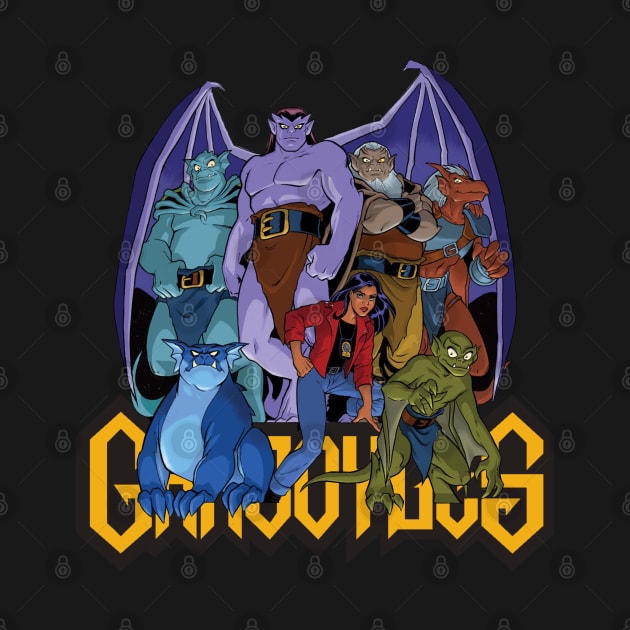 Gargoyles by thebeatgoStupid