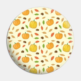 Colorful Autumnal Season - Nature Pattern Pin