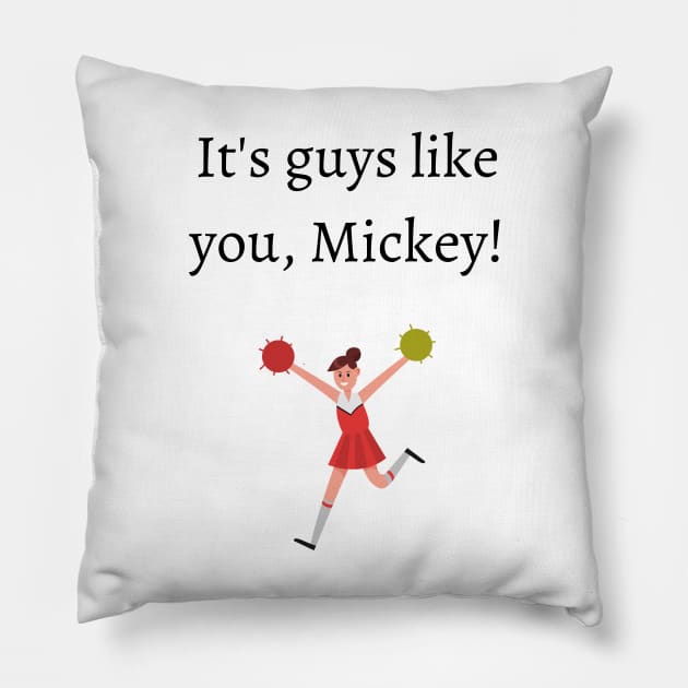 Mickey Pillow by Said with wit