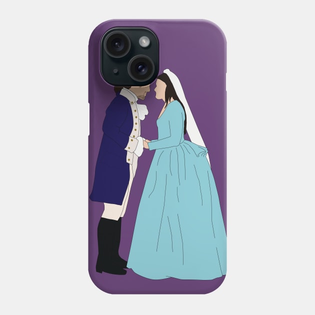 Alex & Eliza Phone Case by byebyesally