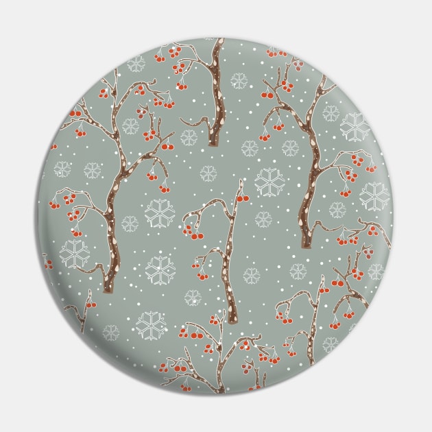 Tree Pattern Pin by Kristina Stellar Scandinavian Land