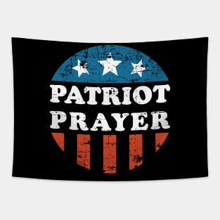 Patriot Prayer Distressed Tapestry