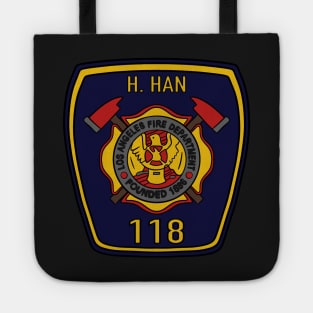 Station 118 LAFD Badge | 911 Chimney Tote