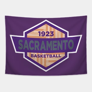 Sacramento Kings Basketball Tapestry