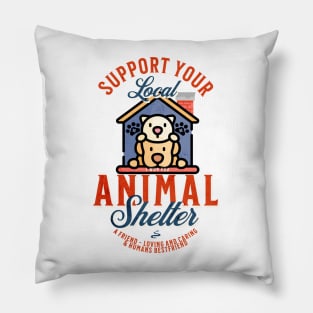 Support the Animals Pillow