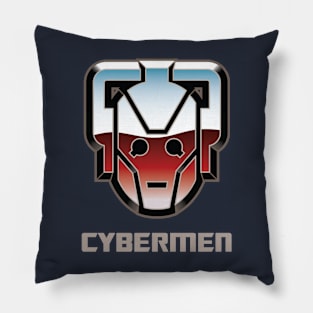 Cybermen from Cybertron (icon) Pillow