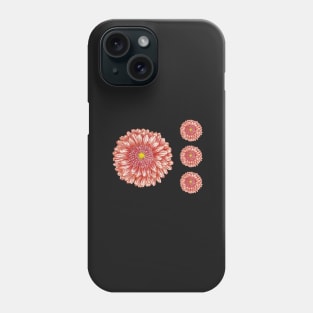 Red flowers Phone Case