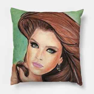 Brooke Shields Pillow