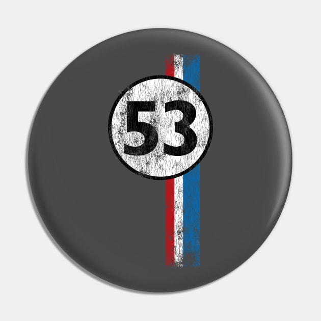 Vintage Herbie Livery Pin by AnimalatWork