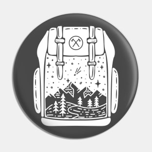 Travel / Hiking Backpack Pin