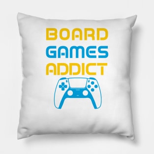 Board, Games Addict Pillow