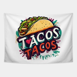 Taco tacos Tapestry