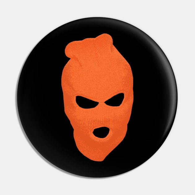 BLANK FACE ORANGE Pin by CharlieCreator