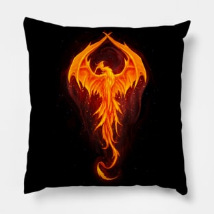 The Dragonphoenix Pillow