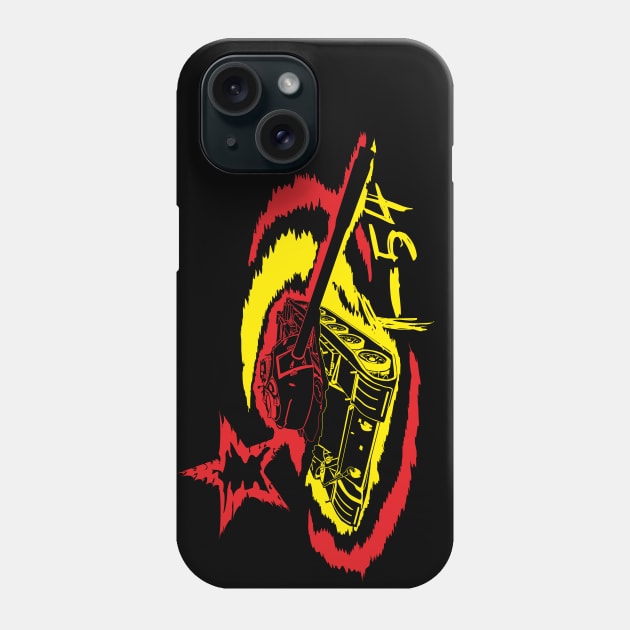 Soviet medium tank T-54 Phone Case by FAawRay