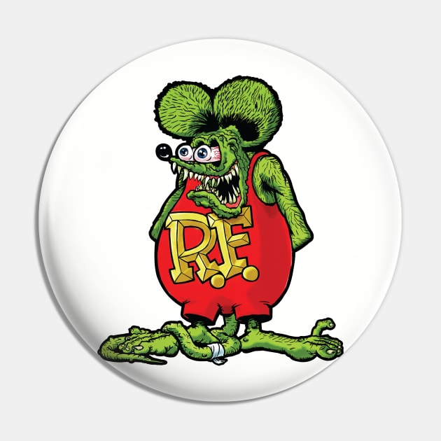 Ratfink Pin by Chewbaccadoll