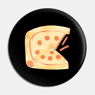 Slice, slice, baby (with pizza slice graphic) Pin