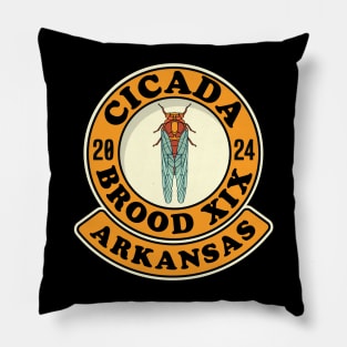 Cicada Brood XIX Arkansas Pillow