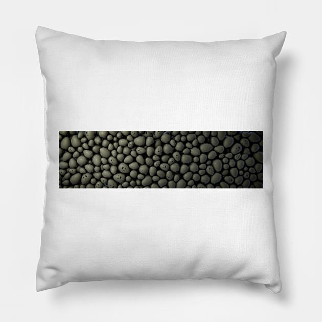 Gobblestones Pillow by thekinginyellow