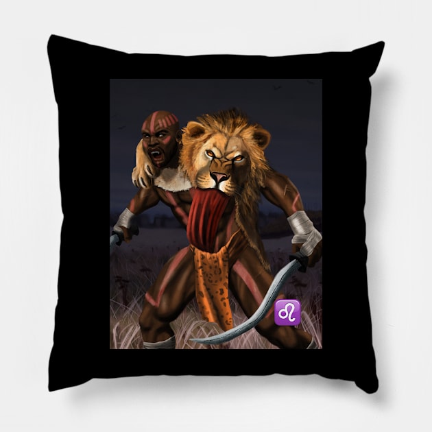 Leo Pillow by TreTre_Art