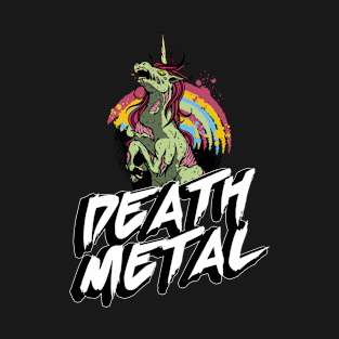 Death Metal Zombie Unicorn T-Shirt