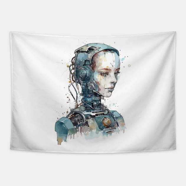 Robot3A Tapestry by vospot
