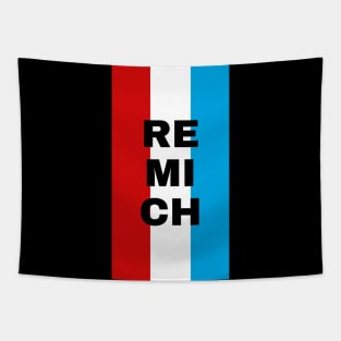 Remich City in Luxembourg Flag Vertical Tapestry