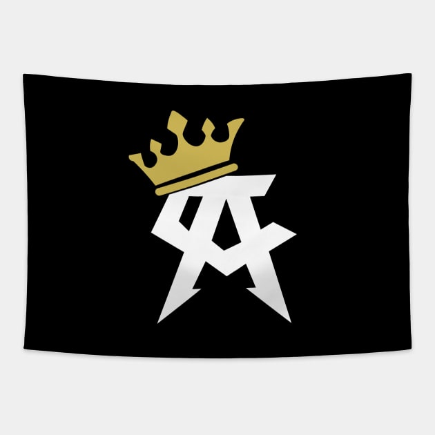 Canelo Gold Crown Pocket Tapestry by cagerepubliq