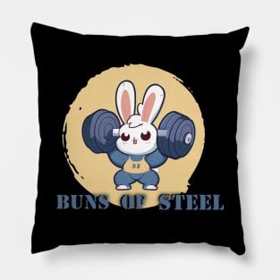 Buns of steel Pillow