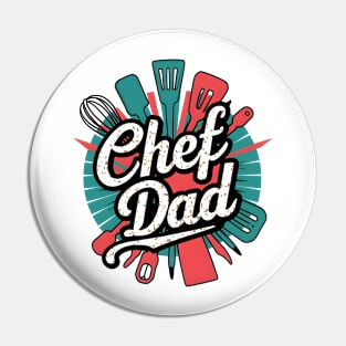 Chef Dad | Father's Day | Dad Lover gifts Pin