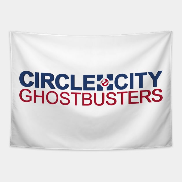 Circle City Ghostbusters Wordmark (Light Shirts) Tapestry by Circle City Ghostbusters