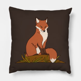 Red Fox Pillow