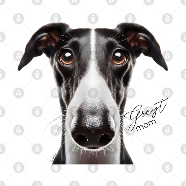 Greyt Greyhound Mom by Greyhounds Are Greyt