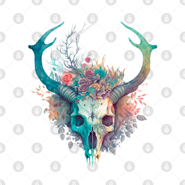 Skull of Nature by T-signs