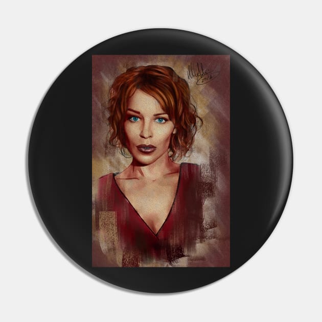 Kylie Minogue - Red Pin by micheleamadesi