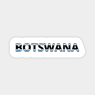 Drapeau Botswana Magnet