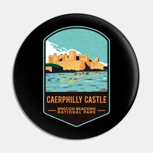 Caerphilly Castle Brecon Beacons National Park Pin