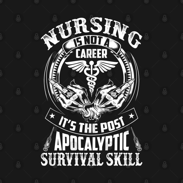 Nursing Is Not A Career - Nursing GIfts by bunnierosoff21835